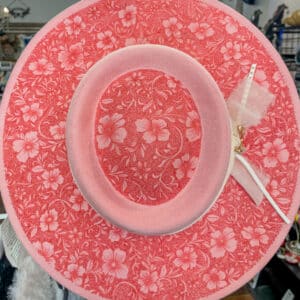 Blush Bloom Wide-Brim Hat