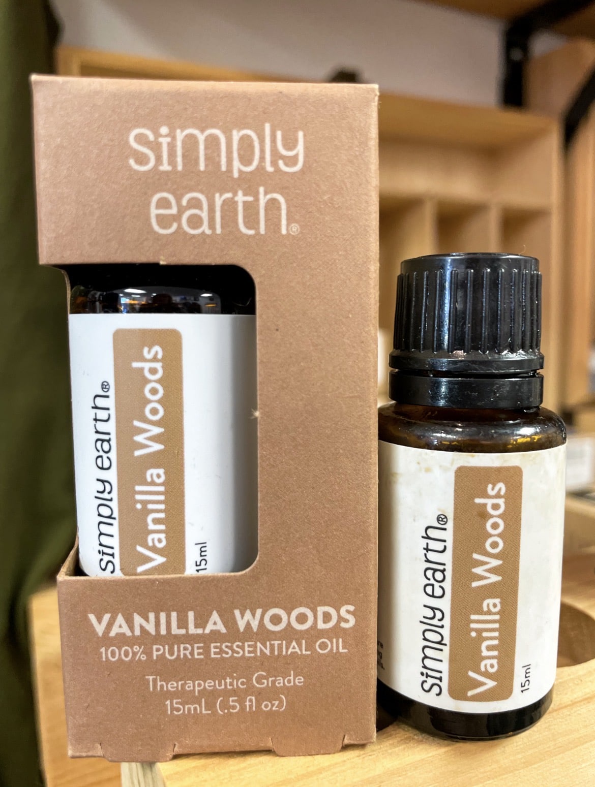 Simply Earth Vanilla Woods Essential Oil