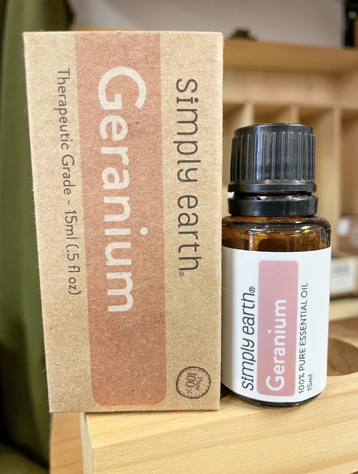 Simply Earth Geranium Essential Oil