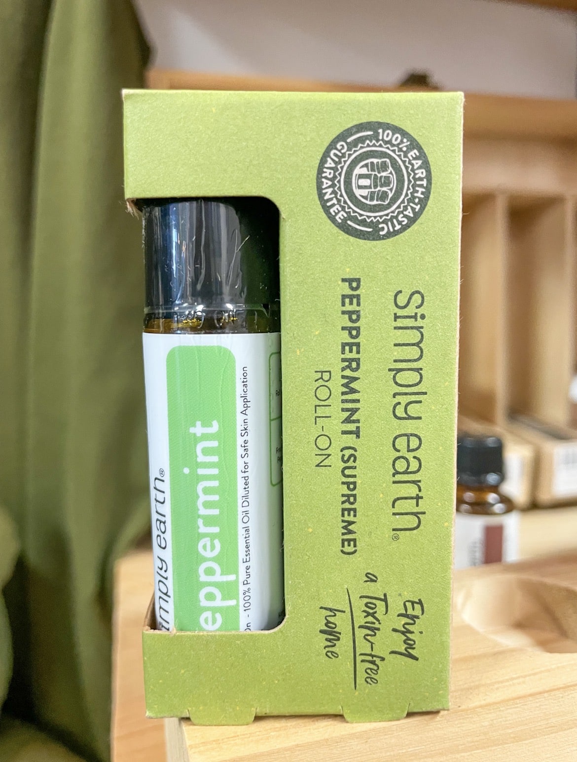 Simply Earth Peppermint Supreme Roll On